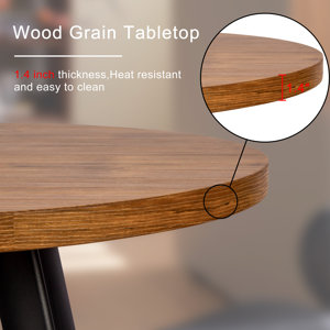 17 Stories Jakyren 31.5'' Wood Round Dining Table & Reviews | Wayfair